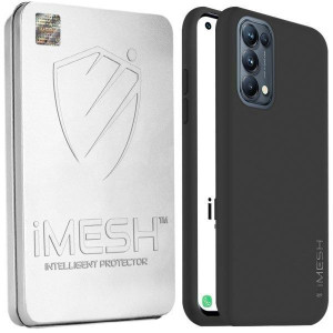 Etui Do Oppo Reno 5 Pro 5g Imesh Silk + Szkło 5d