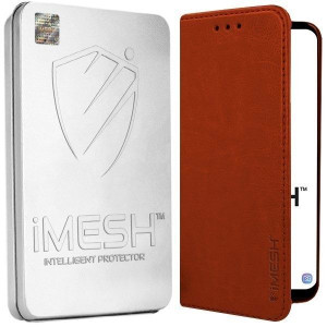 Etui Do Samsung Galaxy A32 4g Imesh Leather +szkło