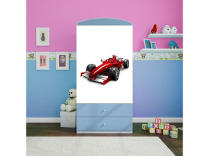 Szafa z nadrukiem, grafiką, obrazkiem kolekcja Fernando - Formuła F1