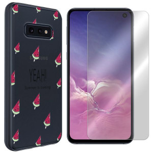 Etui Do Samsung Galaxy S10e Sm-g970 Arbuz + Szkło