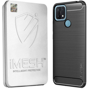 Etui Do Oppo A35 Pokrowiec Obudowa Imesh Carbon