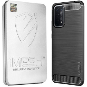 Etui Do Oppo A54 5g Pokrowiec Obudowa Imesh Carbon