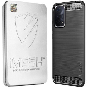 Etui Do Oppo A93 5g Pokrowiec Obudowa Imesh Carbon