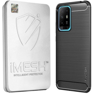 Etui Do Oppo A94 5g Pokrowiec Obudowa Imesh Carbon