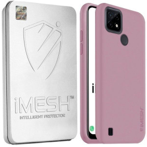 Etui Do Realme C21 Pokrowiec Obudowa Imesh Silk