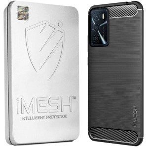 Etui Do Oppo A54s Pokrowiec Obudowa Imesh Carbon