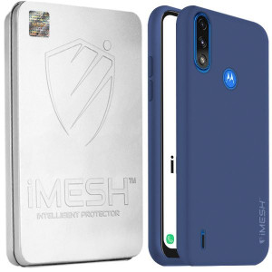 Etui Do Motorola Moto E7 Power Imesh Silk + Szkło