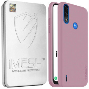 Etui Do Motorola Moto E7 Power Imesh Silk + Szkło