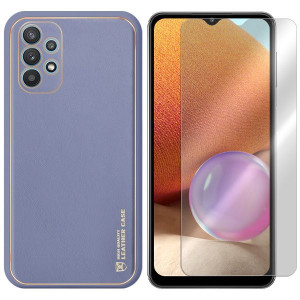 Etui Do Samsung Galaxy A32 4g A325 Leather + Szkło