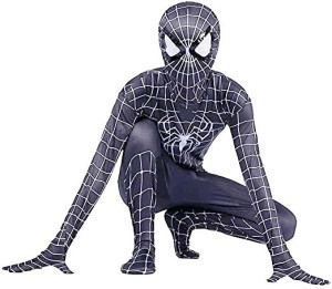 Strój Przebranie Kostium Spiderman Black 128/134