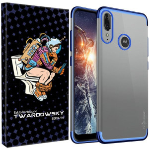Etui Motorola Moto E6 Plus Twardowsky Star + Szkło