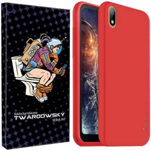 Etui Do Huawei Y5 2019 Twardowsky Hole + Szkło 9h
