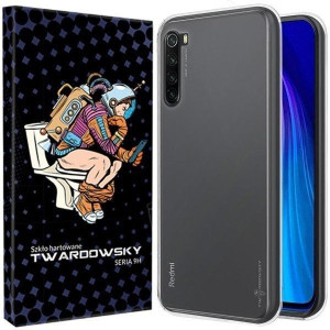 Etui Do Redmi Note 8 Twardowsky Szkło 9h + Aparat