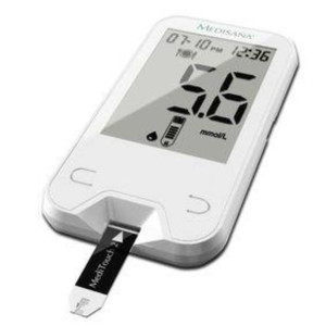 Lumarko Glukometr MediTouch 2, biały, mmol/L!
