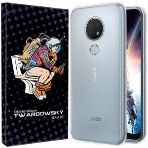 Etui Do Nokia 6.2 Twardowsky Less + Szkło 9h