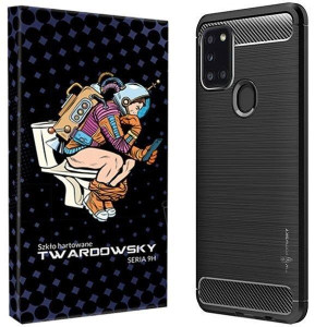Etui Do Samsung Galaxy A21s Twardowsky Moon +szkło