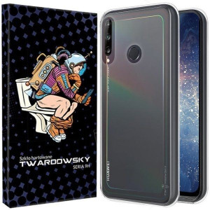 Etui Do Huawei P40 Lite E Twardowsky Less + Szkło