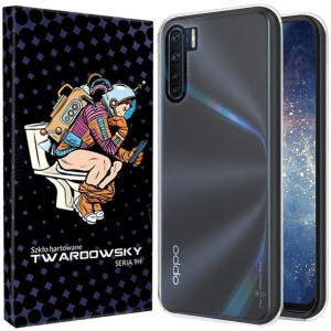 Etui Do Oppo A91 Obudowa Twardowsky Less + Szkło