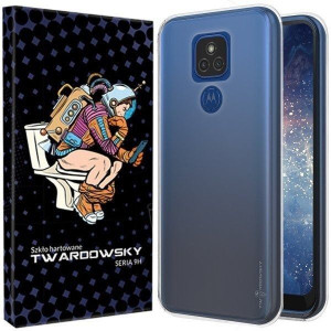 Etui Do Motorola Moto E7 Plus Twardowsky + Szkło