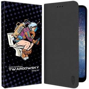 Etui Huawei Y7 Prime 2019 Twardowsky Astro + Szkło