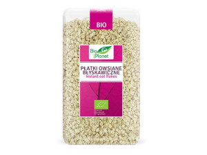 BIO Płatki owsiane błyskawiczne 600g BIO PLANET