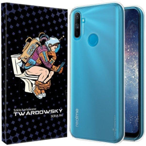 Etui Do Realme C3 Obudowa Twardowsky Less + Szkło