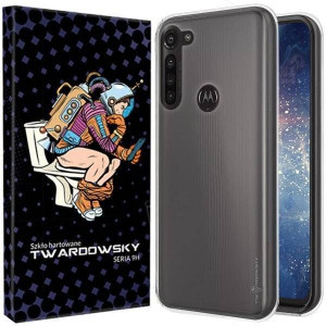 Etui Do Motorola Moto G8 Twardowsky Less + Szkło