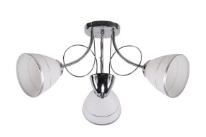 Elotte Lampa Sufitowa 3x40w E27 Biały