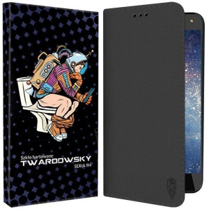 Etui Do Huawei Y5 2017 Twardowsky Astro + Szkło 9h