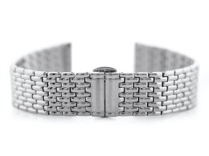 Bransoleta Bisset (bb023a) - srebrna 18mm