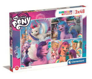 Clementoni Puzzle 3x48el My Little Pony Kucyki