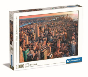 Puzzle 1000 HQ NEW York city, clementoni