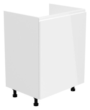 Szafka dolna zlewozmywakowa 60cm ASPEN D60Z-P/L LEWA biała OD RĘKI!