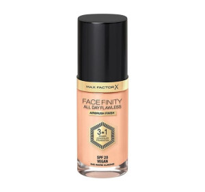 MAX FACTOR Facefinity 3 in 1 podkład N45 Warm Almond 30ml Vegan