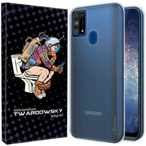 Etui Do Samsung Galaxy M21 Twardowsky Less + Szkło