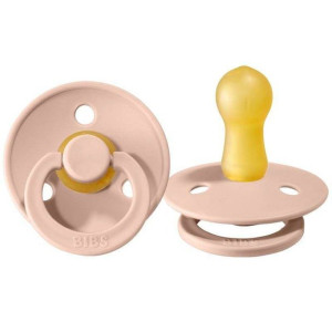BIBS BABY BLUSH S Smoczek Uspokajający Kauczuk Hevea