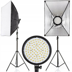 Lampa Led Softbox 50x70cm 48w Statyw 803