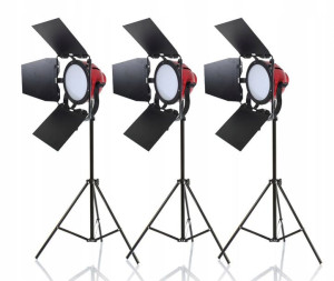 Zestaw oświetleniowy 3x lampa 65W LED SPOT LIGHT