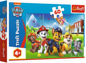 Puzzle 60 Psi Patrol na polanie Trefl PAW Patrol