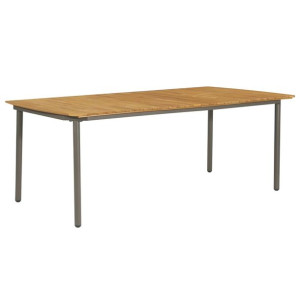 Stół ogrodowy, 200x100x72 cm, lite drewno akacjowe