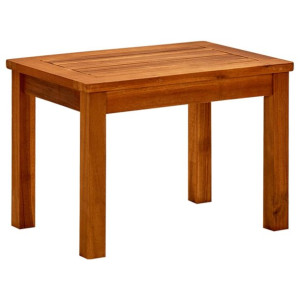 Ogrodowy stolik kawowy, 50x35x36 cm, lite drewno a