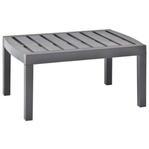 Stolik ogrodowy, mokka, 78x55x38 cm, plastik