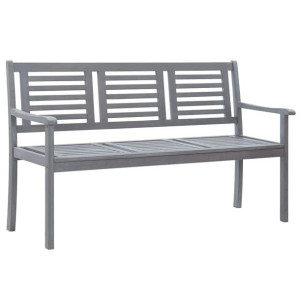 3-os. ławka ogrodowa, 150 cm, lite drewno eukalipt