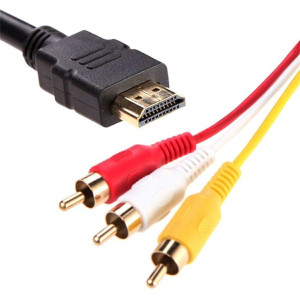Kabel hdmi - 3 rca
