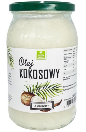 Green Essence Olej kokosowy rafinowany 900 ml - bezzapachowy KETO tłuszcz
