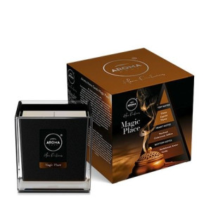 AROMA Home Black Świeca zapachowa MAGIC PLACE