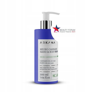 ARKANA Neuro Cannabis Balsam Kanabisowy Ręce Ciało