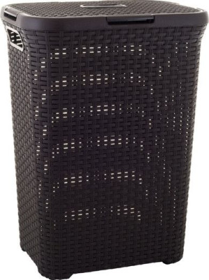 Kosz CURVER Natural Style 189206 (60l  1 komora  kolor ciemnobrązowy)