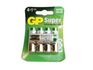 BATERIA Alkaliczna AA LR06  (5szt) GP