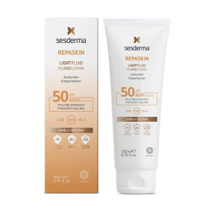 SESDERMA Repaskin LEKKI FLUID do ciała SPF50+ 200m